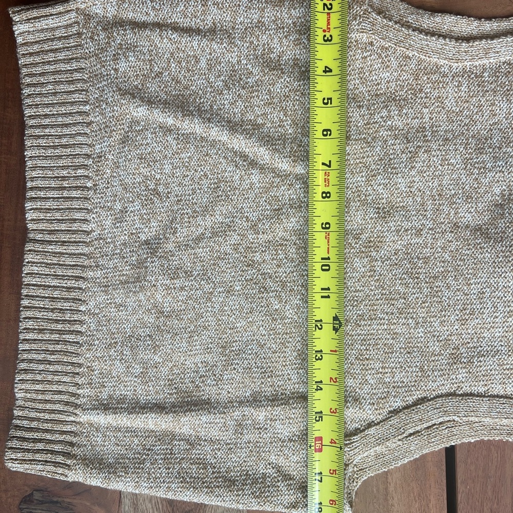 Anthropologie Lace Collar Sweater Tank - Picture 5 of 6